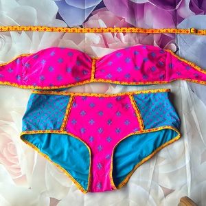 Marc Jacobs Bikini Bandeau Top & Bottoms